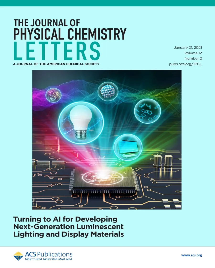 Cover of J. Phys. Chem. Lett. 2021
