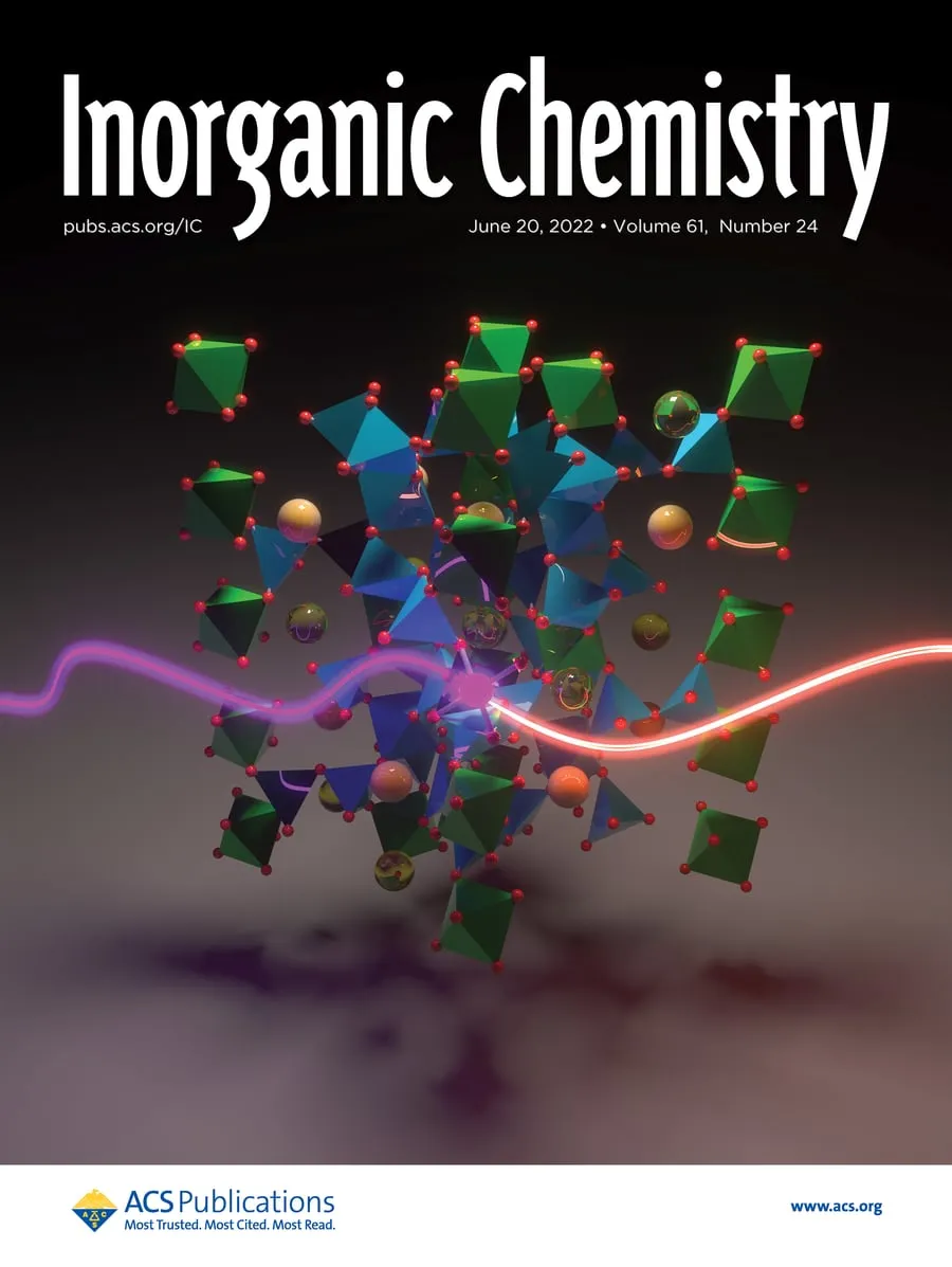 Cover of Inorg. Chem. 2022