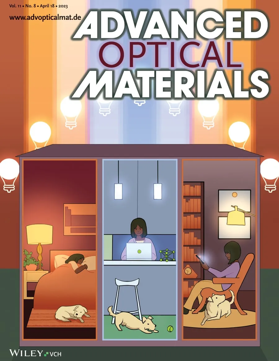 Cover of Adv. Opt. Mater. 2023
